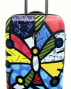 Heys USA Luggage Britto Butterfly 22 Inch Hardside Carry-on Spinner