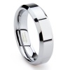 Tungsten Carbide Men's Wedding Band Ring Sz 16.0