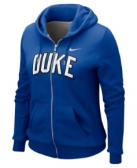 Spread the spirit and cheer on your favorite team with this NCAA Duke Blue Devils hoodie from Nike.