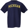 NCAA Michigan Wolverines Navy Arch Logo T-shirt