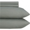 1200 Thread Count TWIN Size Egyptian Bed Sheet Set, Deep Pocket, GRAY