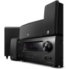 Denon DHT-1312BA A/V Home Theater Receiver with Boston Acoustics MCS 160 5.1 Surround Speaker System