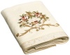 Avanti Rosefan Bath Towel, Ivory