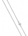 Jewelry Nickel Free Italian Sterling Silver 1.5mm Rolo Sturdy Chain Necklace 16 inches