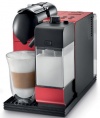 DeLonghi Red Lattissima Plus Nespresso Capsule System