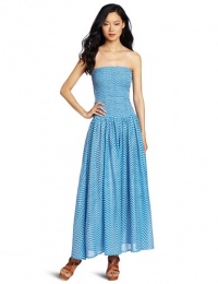 French Connection Women's Ziggy Maxi Dress, Blue, Medium