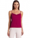 Calvin Klein Women's Naked Glamour Camisole, China Berry, Small