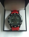 Kenneth Cole New York Men's Red Digital Resin Watch UL1238