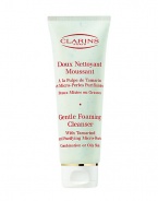 As gentle as cleansing milk and as effective as soap, new Gentle Foaming Cleanser has been created to meet the needs of all skin types. Its lightweight, refreshing lather rinses easily with water and protects skin from the drying effects of hard water. For pure cleansing. Tamarind Fruit Acid refines skin texture in oily zones by helping eliminate dry skin cells that block pores. 4.4 oz. 