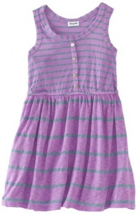 Splendid Littles Girls 2-6X Chambray Stripe Dress, Macaroon, 4T