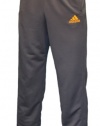 Adidas Men's Climalite Flex Performance Pants-Dark Gray/Orange