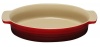 Le Creuset Stoneware 9-Inch Oval Baking Dish, Cherry