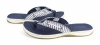 Sperry Womens Seafish Navy Seersucker Flip Flop Sandals