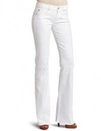 7 For All Mankind Women's Kimmie Bootcut Jean With Crystals in Clean White, Clean White, 29