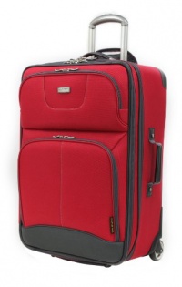 Ricardo Beverly Hills Luggage Valencia Lite 25 Inch 2 Compartment Vertical Upright Case