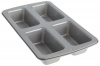 Wilton Recipe Right 4 Cavity Mini Loaf Pan