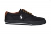 Polo Ralph Lauren Men's Vaughn Sneaker,Black,12 D US