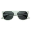 Modern Retro Flat-Top Aviator Style Sunglasses Super Flat Clean Shades