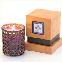 Agraria Lavender Rosemary Woven Cane Perfume Candle