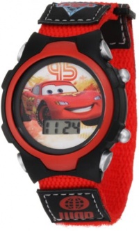 Disney Kids' CRS036T Cars gift tin set Watch