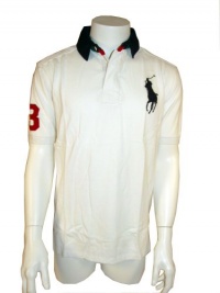 Polo Ralph Lauren Men's Classic-Fit Big Pony Polo - Classic Oxford White - Medium