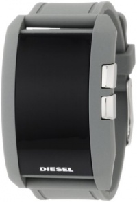 Diesel Men's DZ7163 Grey Color Domination LED Digital Black Dial Watch