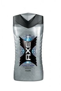 Axe  Shower Gel, Cool Metal, 12-Ounce (Pack of 2)