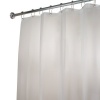 InterDesign EVA Stall Shower Liner, Clear Frost