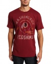 NFL Washington Redskins Heather Vintage Short Sleeve Crew Men's