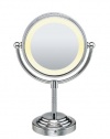 Conair BE4NW Classique Double-Sided Lighted Makeup Mirror with 5x Magnification