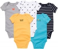 Carter's 5 Bodysuits - Just Like Daddy-3 Months