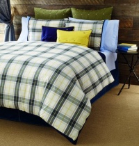 Tommy Hilfiger Lake George Plaid Duvet Cover Set, Full/Queen