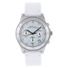 New Marc Jacobs Mbm1187 Ladies White Leather Chrono Watch