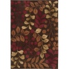 Contour CON02 Rectangle Rug, Chocolate, 3.6-Feet by 5.6-Feet