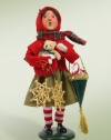 Girl with Straw Ornament Figurine