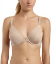 Natori Women's Body Double Lace Trim Full Fit Bra, Café, 38D