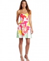 Lilly Pulitzer Women's Blossom Dress, Resort White Lavish Lillys Placed, 00