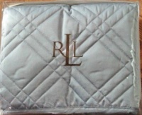 Lauren Ralph Lauren Regent Pale Blue Quilted Standard Pillow Sham T600