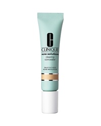 Medicated concealer helps clear and prevent blemishes. Gentle, soothing formula provides natural-looking coverage as blemishes heal. In three skin tone shades to wear alone, under makeup or for touchups. Plus, a green tint to visually correct redness. Oil free.