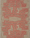 Area Rug 2x3 Rectangle Indoor/Outdoor Stormy Sea Color - Surya Labrinth Rug from RugPal