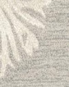 Rizzy Home DI2241 Dimensions 5-Feet by 8-Feet Area Rug, Light Gray