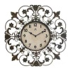 Infinity Instruments Fleur de Lis Wall Clock