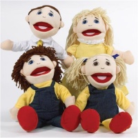 Marvel Family Puppet Set - Caucasian Family