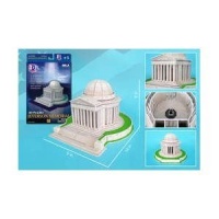 Daron Jefferson Memorial 3D Puzzle, 42-Piece