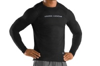 Men's UA HeatGear® Touch Fitted Longsleeve Crew Tops by Under Armour