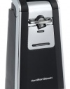 Hamilton Beach 76606Z Smooth Touch Can Opener, Black and Chrome