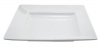 BIA Cordon Bleu Nouveau Square Shallow Bowls, Set of 2, White