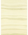 Couristan 2150/9000 Super Indo-Natural Impressions Stripe/White 8-Feet by 11-Feet Rug