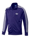 Adidas Originals Men's Firebird Track Jacket Coat - Purple