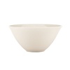 Accented with tonal contrast banding, this bowl is modern and sleek. Urban luxury at its most elemental.